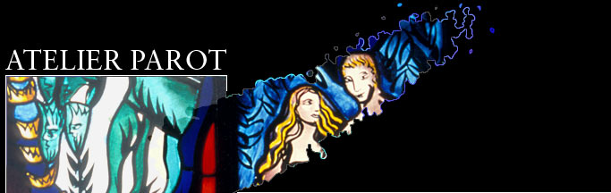 Création de vitraux, Monuments historiques