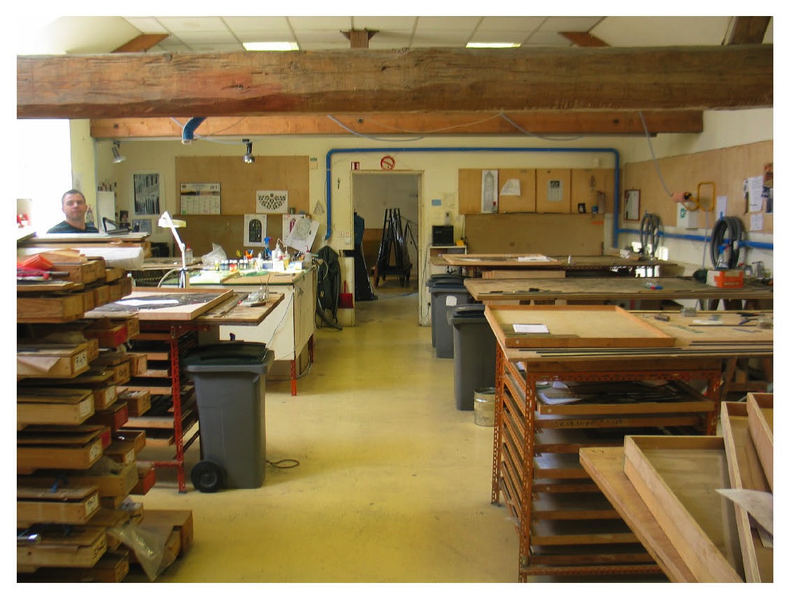 salle de mise en plomb